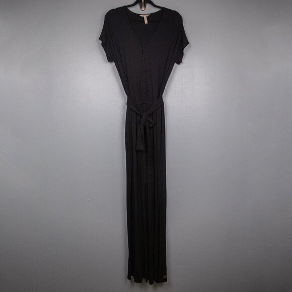 Matilda Jane Wonderment Count Me In black jumpsuit-M - Picture 1 of 5